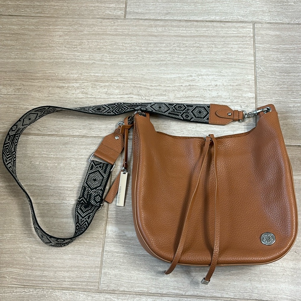 Vince Camuto leather crossbody bag! Never used!
